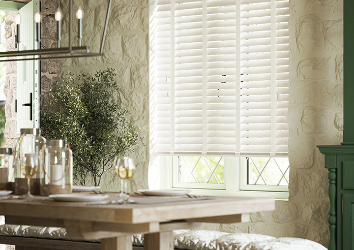 Ecowood Deluxe, Devon Cream Satin - Venetian Blind - Image 5